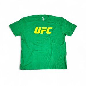 UFC Short Sleeve Green Cotton Men’s T-Shirt Size 2XL - New